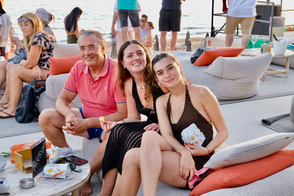 Friends at the beach