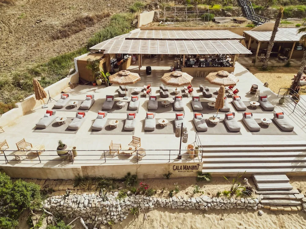 Beach club vista aerea